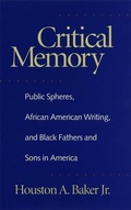 Cover: Critical Memory - University of Georgia Press