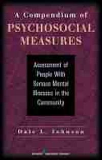 Enlarge image Cover: A Compendium of Psychosocial Measures - Springer Publishing Company