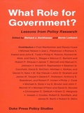 Cover: What Role for Government? - Duke University Press