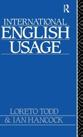 Cover: International English Usage - Routledge