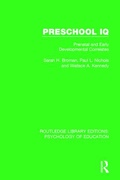 Cover: Preschool IQ - Routledge