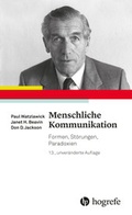 Cover: Menschliche Kommunikation - Hogrefe