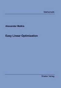 Enlarge image Cover: Easy Linear Optimization - Shaker