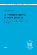 Cover: Le syntagme nominal en cr&eacute;ole guyanais - Buske, H