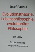 Cover: Evolutionstheorie, Lebensphilosophie, evolution&auml;re Philosophie - Verlag f&uuml;r Tiefenpsychologie