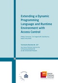Cover: Extending a dynamic programming language and runtime environment with access control - Universit&auml;tsverlag Potsdam