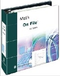 Cover: Math on File - Facts On File Inc