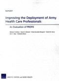 Cover: Improving the Deployment of Army Health Care Professionals - RAND