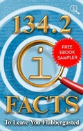Cover: 134.2 QI Facts to Leave You Flabbergasted - Faber & Faber