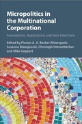 Cover: Micropolitics in the Multinational Corporation - Cambridge University Press