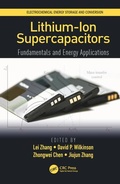 Cover: Lithium-Ion Supercapacitors - CRC Press