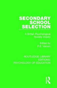 Bild: Secondary School Selection - Routledge