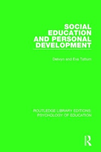 Bild: Social Education and Personal Development - Routledge