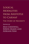 Cover: Logical Modalities from Aristotle to Carnap - Cambridge University Press