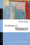 Cover: The Message of Malachi - Inter-Varsity Press,US