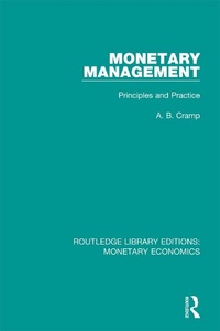 Enlarge image Cover: Monetary Management - Routledge