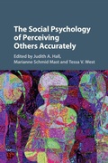Cover: The Social Psychology of Perceiving Others Accurately - Cambridge University Press