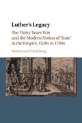 Cover: Luther's Legacy - Cambridge University Press