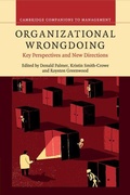 Cover: Organizational Wrongdoing - Cambridge University Press
