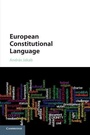 Cover: European Constitutional Language - Cambridge University Press