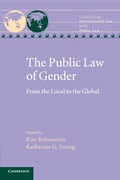 Cover: The Public Law of Gender - Cambridge University Press