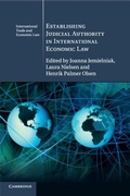 Cover: Establishing Judicial Authority in International Economic Law - Cambridge University Press