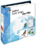 Cover: Junior State Maps on File for Grades 3 Through 8 - Facts On File Inc