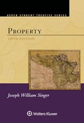 Cover: Aspen Treatise for Property - Wolters Kluwer Law & Business