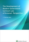 Bild: The Development of Modern Government Contract Law - Wolters Kluwer Law & Business
