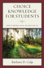 Cover: Choice Knowledge for Students - Rowman & Littlefield Publishers