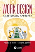 Cover: Work Design - CRC Press