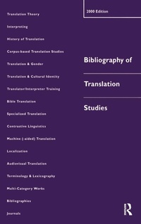 Abbildung von: Bibliography of Translation Studies: 2000 - Routledge