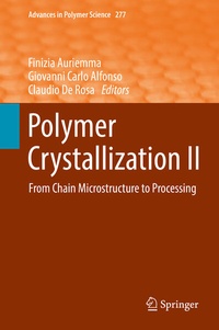 Enlarge image Cover: Polymer Crystallization II - Springer