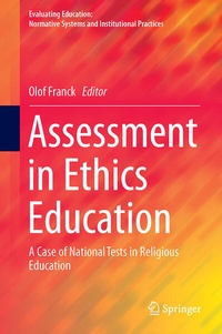 Enlarge image Cover: Assessment in Ethics Education - Springer