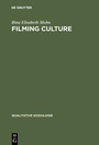Cover: Filming Culture - De Gruyter Oldenbourg