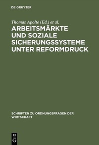 Bild: Arbeitsmärkte und soziale Sicherungssysteme unter Reformdruck - De Gruyter