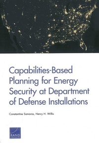 Enlarge image Cover: Capabilities-Based Planning for Energy Security at Department of Defense Installations - RAND