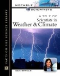 Cover: A-Z of Scientists in Weather and Climate - Facts On File Inc