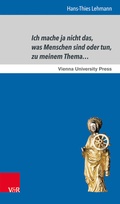 Cover: Ich mache ja nicht das, was Menschen sind oder tun, zu meinem Thema. - Brill Deutschland