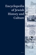 Cover: Encyclopedia of Jewish History and Culture (7 vol. Set) - Brill