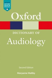 Abbildung von: A Dictionary of Audiology - OUP eBook