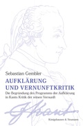 Cover: Aufkl&auml;rung und Vernunftkritik - K&ouml;nigshausen & Neumann