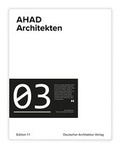 Cover: AHAD Architekten - Deutscher Architektur Verlag