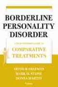 Cover: Comparative Treatments of Borderline Personality Disorders - Springer Publishing Company