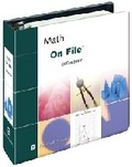 Cover: Math on File - Facts On File Inc