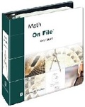 Cover: Math on File - Facts On File Inc