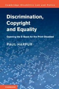 Enlarge image Cover: Discrimination, Copyright and Equality - Cambridge University Press