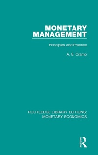 Enlarge image Cover: Monetary Management - Routledge