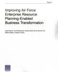 Cover: Improving Air Force Enterprise Resource Planning-Enabled Business Transformation - RAND