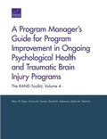 Cover: A Program Manager's Guide for Program Improvement in Ongoing Psychological Health and Traumatic Brain Injury Programs - RAND